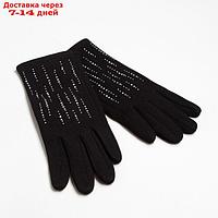Перчатки женские MINAKU "Рок", р-р 23 см, цв. чёрный