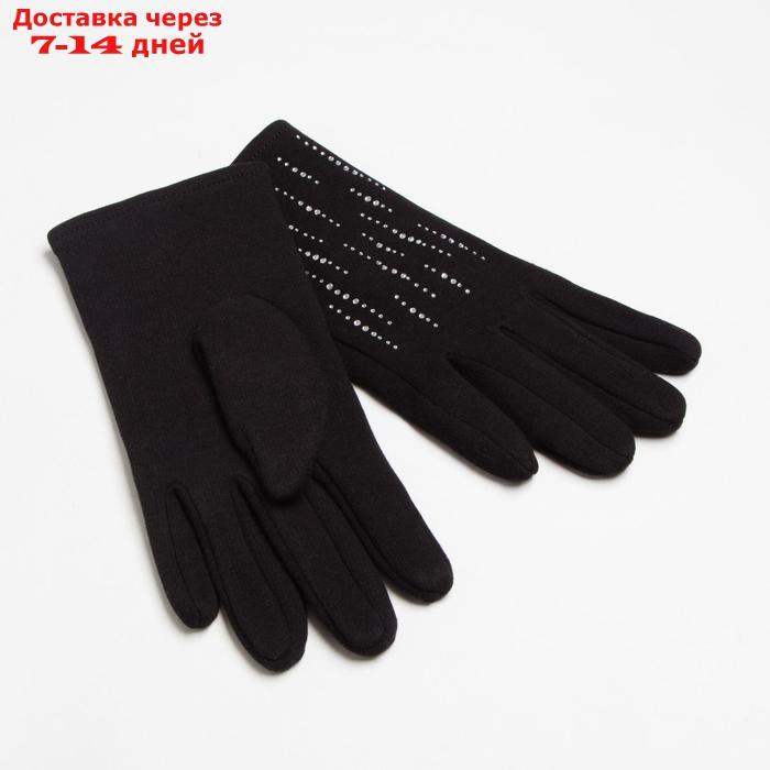 Перчатки женские MINAKU "Рок", р-р 23 см, цв. чёрный - фото 2 - id-p210327014