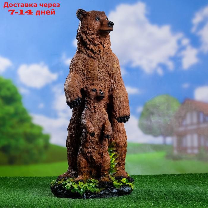 Садовая фигура "Медведи" два 26*25*55 см - фото 1 - id-p210325933