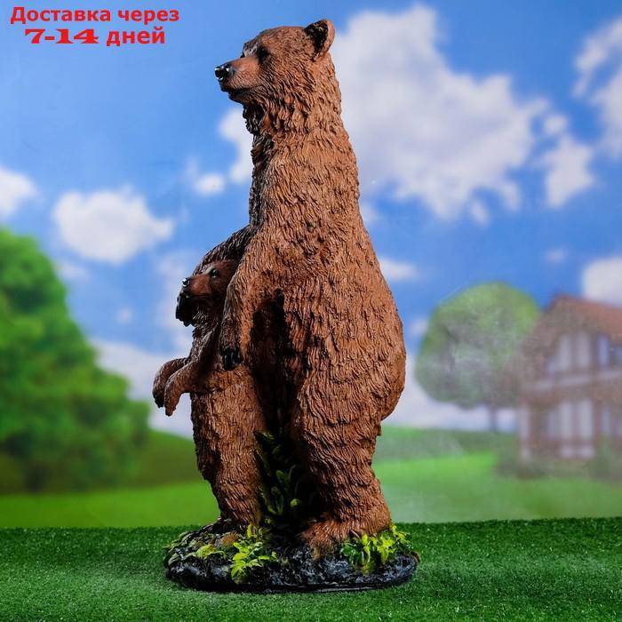 Садовая фигура "Медведи" два 26*25*55 см - фото 2 - id-p210325933