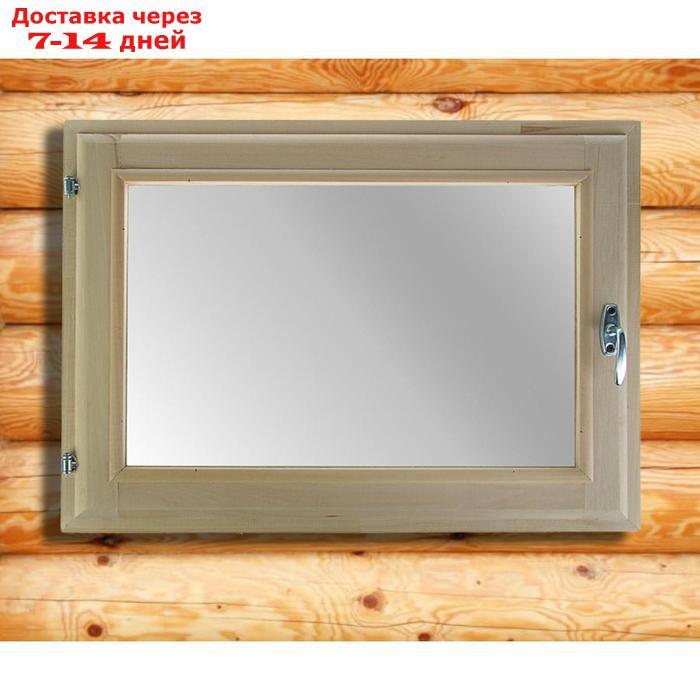 Окно, 50×70см, двойное стекло, из липы - фото 2 - id-p210325948