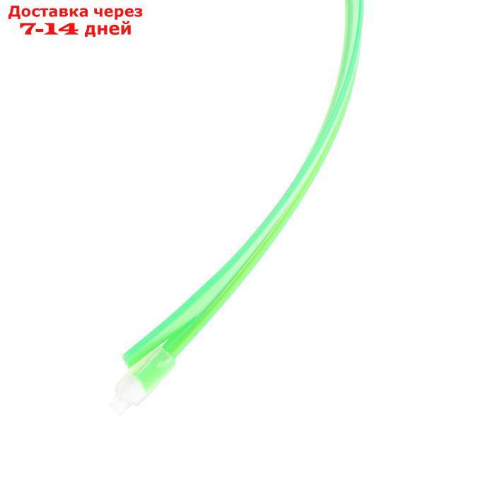 Неоновая нить Cartage для подсветки салона, адаптер питания 12 В, 7 м, зеленый - фото 2 - id-p210327084