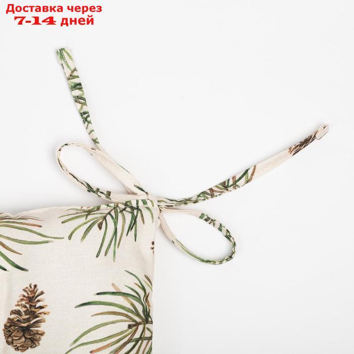 Сидушка на стул "Этель" Christmas tree 42х42см, 100% хл, саржа 190 г/м2 - фото 3 - id-p210327094