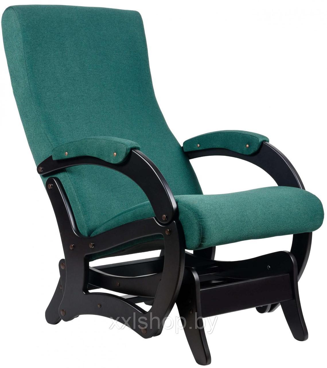 Кресло-качалка Бастион-5 Bahama emerald (ноги венге) - фото 1 - id-p210345023