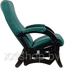Кресло-качалка Бастион-5 Bahama emerald (ноги венге), фото 2