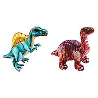 Мягкая игрушка Динозавр, разные цвета, 25 см
