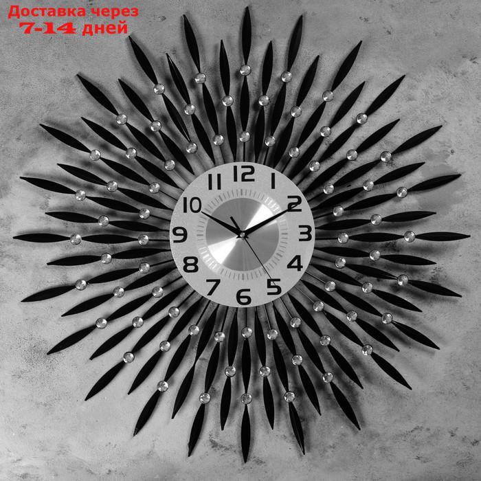 Часы настенные, серия: Ажур, "Ревуца" d=70 см, d=22 см, 1 АА, плавный ход - фото 1 - id-p210325325