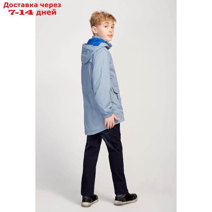 Ветровка для мальчика, цвет голубой, 122 см - фото 3 - id-p210327705