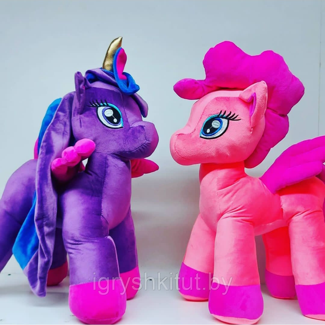 Мягкая игрушка "Пони", разные цвета, 55 см - фото 1 - id-p210354354