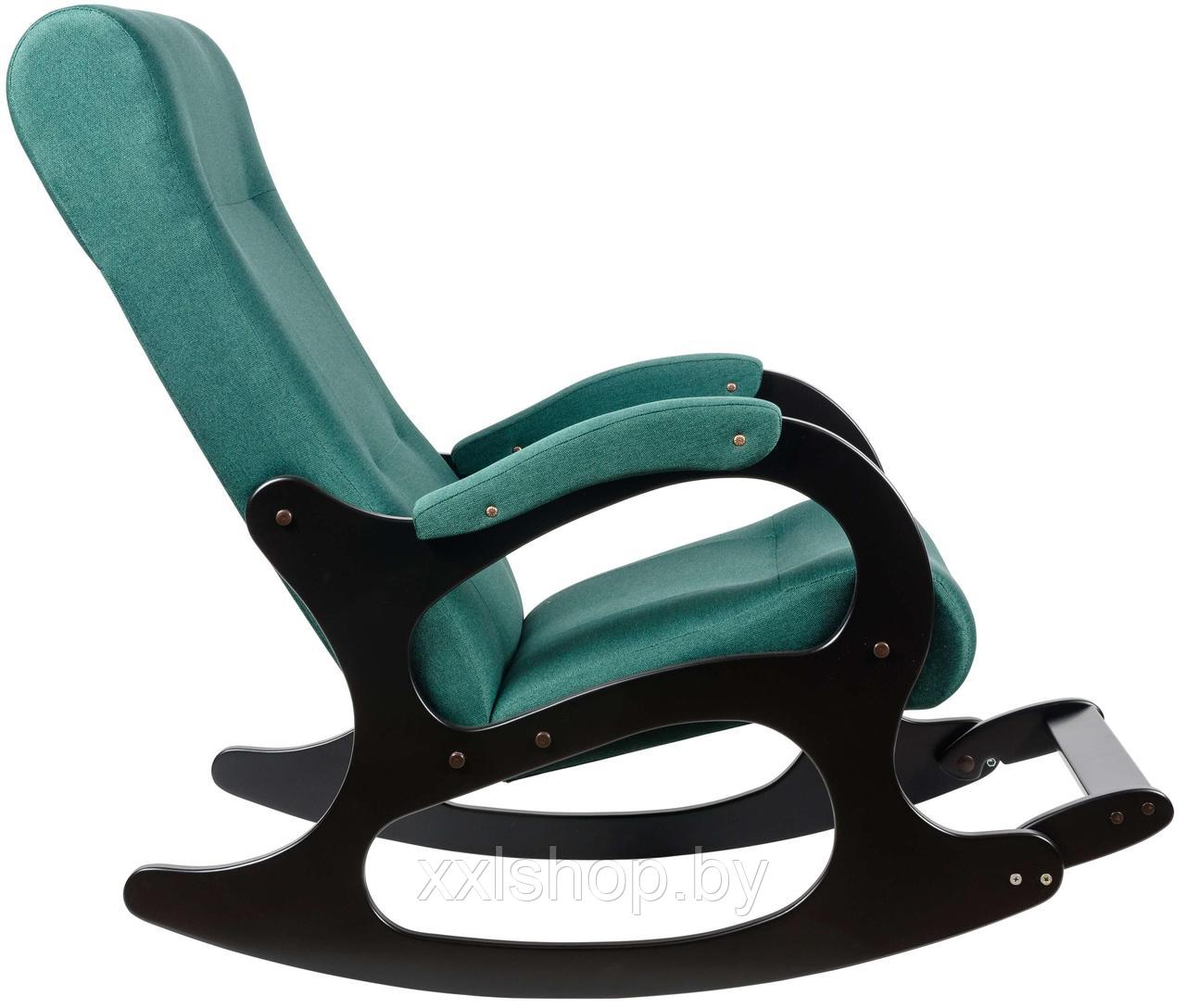 Кресло-качалка Бастион-2 Bahama emerald (ноги венге) - фото 3 - id-p210359550