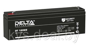 Аккумуляторная батарея Delta DT 12022 AGM 2.2Ач 6лет