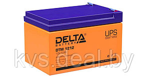 Аккумуляторная батарея Delta DTM 1212 AGM 12Ач 6лет