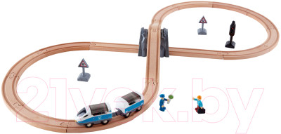 Железная дорога игрушечная Hape Набор пассажирских поездов / E3729-HP - фото 1 - id-p210380064