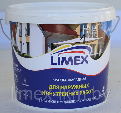 КРАСКА «Лимэкс ВД-АК-101» для любых поверхностей, для крыш и цоколей зданий., фото 2