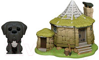 Фигурка коллекционная Funko POP! Town. HP Hagrid's Hut w/ Fang / 44230