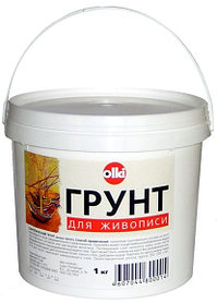 Грунт для живописи " Олки", 1 кг (аналог грунта GESSO)