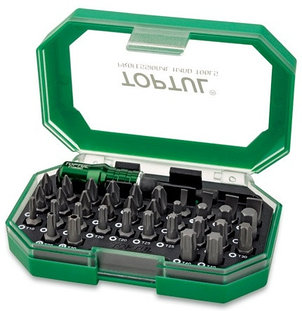 Набор бит 1/4" с магнитным держателем TOPTUL TOPTUL GACW3502S, фото 2