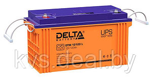 Аккумуляторная батарея DTM 12120 L Delta AGM 120Ач 12лет