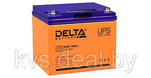 Аккумуляторная батарея DTM 1240 L Delta AGM 40Ач 12лет