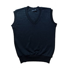 Жилет для мальчика 140,146/72 синий BLUELAND 13.007