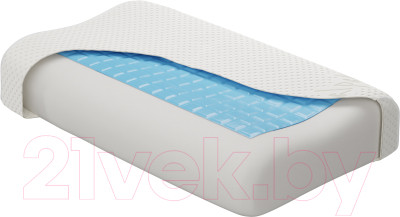 Ортопедическая подушка Mio Tesoro Premium Long Wave Gel 67х43х12/10 - фото 1 - id-p210434227