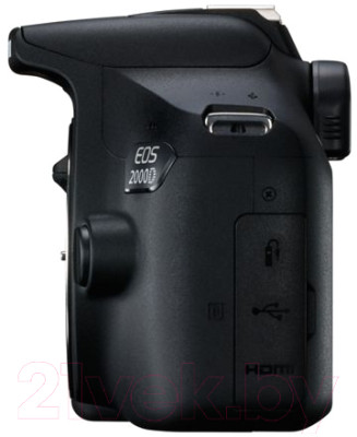 Зеркальный фотоаппарат Canon EOS 2000D Kit EF-S 18-55mm IS II / 2728C003 - фото 3 - id-p210540642