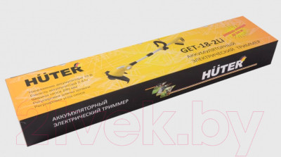 Триммер аккумуляторный Huter GET-18-2Li - фото 5 - id-p210417506