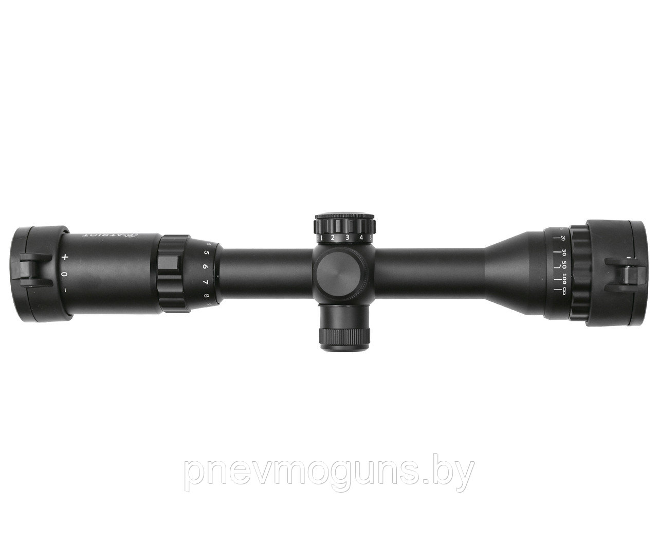 Оптический прицел PATRIOT P3-9х32AOEG с гравированной сеткой для огнестрела и пневматики магнум класса - фото 4 - id-p210568797