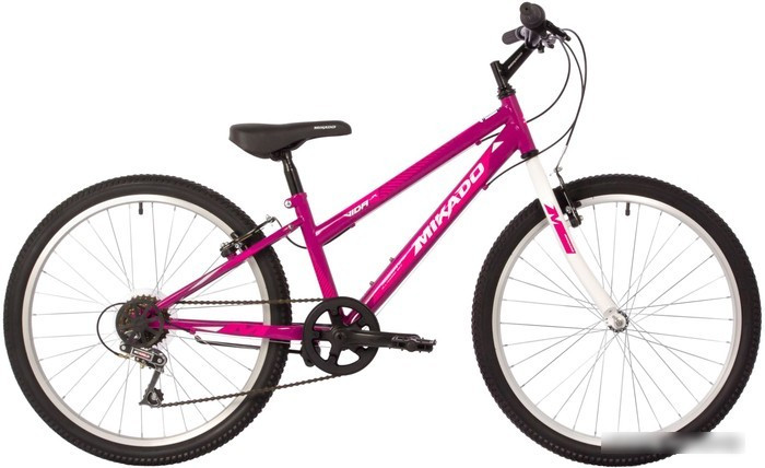 Велосипед Mikado Vida JR 24 р.12 2022 (розовый) - фото 1 - id-p210508752