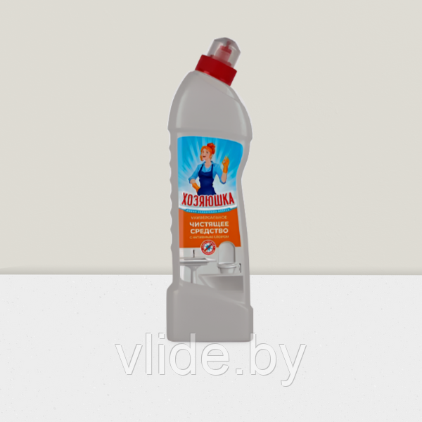 Универсальное чистящее средство с активным хлором «Хозяюшка», 750мл - фото 1 - id-p210576779