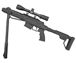 Пневматическая винтовка Hatsan Zada 4.5 мм (3 Дж, пластик), фото 3