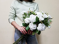 Искусственный цветок Роза FG-GT41-27 белая