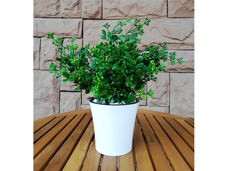 Искусственное растение Аглая GT-PT-5533 в белом горшке - фото 1 - id-p210505809