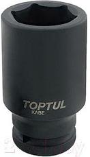 Головка ударная 1" 50мм 6- гранная глубокая TOPTUL KABE3250, фото 2