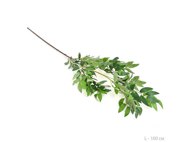Искусственная ветка зелени с листьями 100см BN10759 - фото 1 - id-p210506143