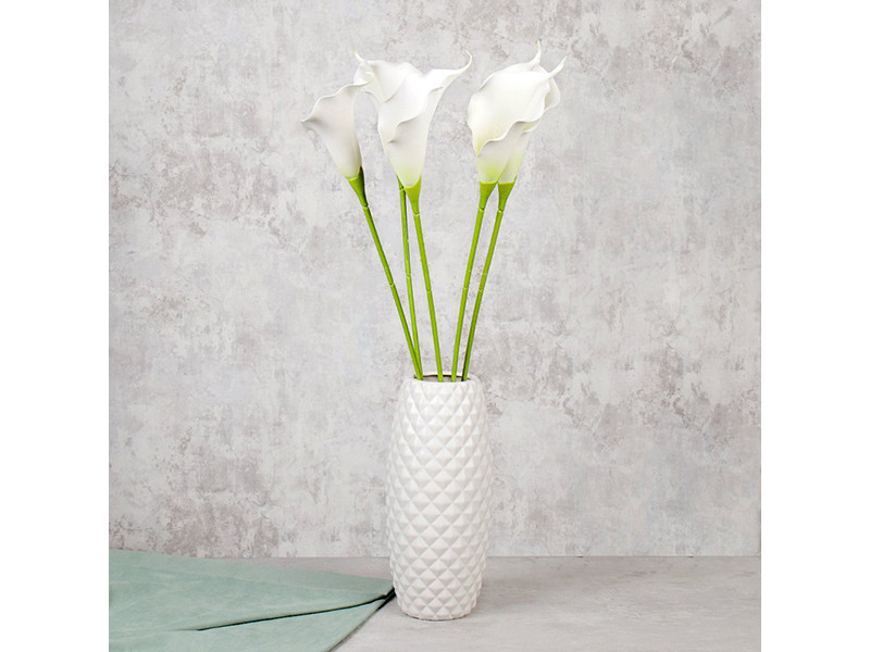 Искусственный цветок Калла 80см белая BN10768 - фото 1 - id-p210506147