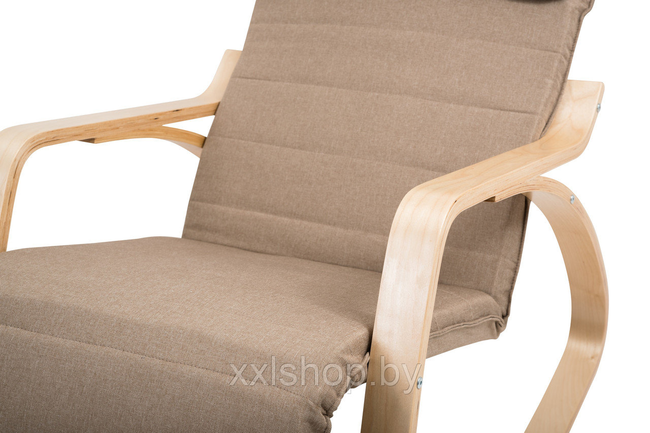 Кресло-качалка Calviano Relax 1101 светло-бежевое - фото 8 - id-p210577209