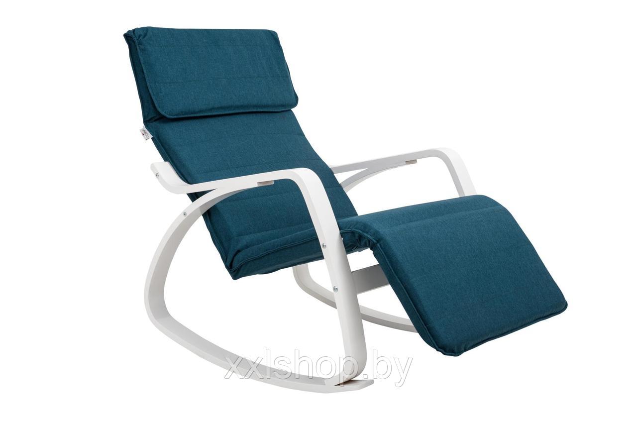 Кресло-качалка Calviano Relax 1106 синее - фото 1 - id-p210577226