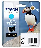 Картридж Epson T3242 Cyan C13T32424010 (Original)