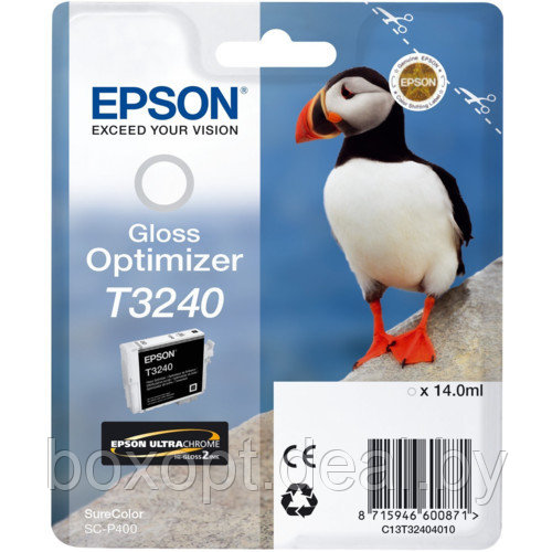 Картридж Epson T3240 Gloss Optimizer C13T32404010 (Original) - фото 1 - id-p210577256