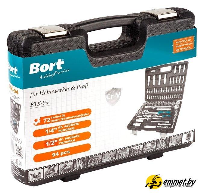 Универсальный набор инструментов Bort BTK-94 (94 предмета) - фото 4 - id-p210577586