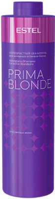 Оттеночный шампунь для волос Estel Prima Blonde серебристый для холодных оттенков блонд - фото 1 - id-p210613914