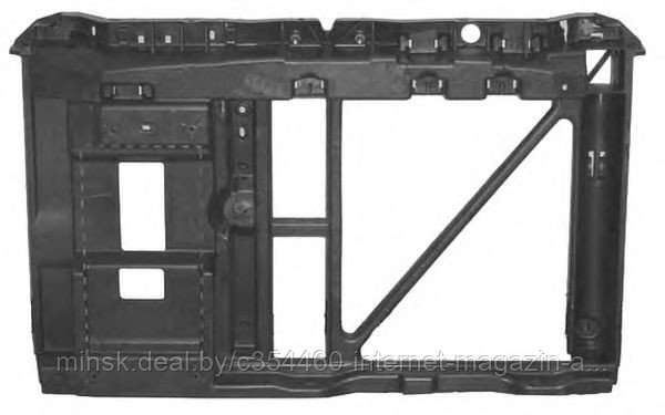 Панель кузова передняя (телевизор) Citroen C3 / Ситроен С3 - фото 1 - id-p29831429