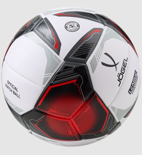 Мяч футбольный Jogel League Evolution Pro №5, белый - фото 2 - id-p210581911