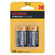 Батарейки Xtralife Alkaline LR14/C/2BP C Kodak