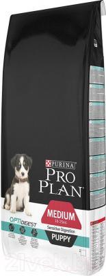 Сухой корм для собак Pro Plan Puppy Medium Sensitive Digestion с ягненком - фото 1 - id-p210653016