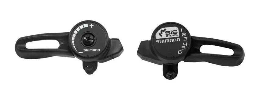 Шифтер Shimano SL-TZ20 левая 3-зв. + правая 6-зв, пара - фото 1 - id-p210671074