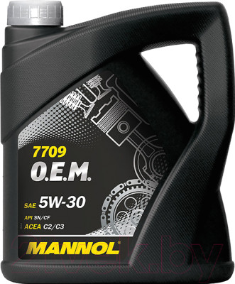 Моторное масло Mannol OEM 5W30 SM/CF / MN7709-4 - фото 1 - id-p210666449