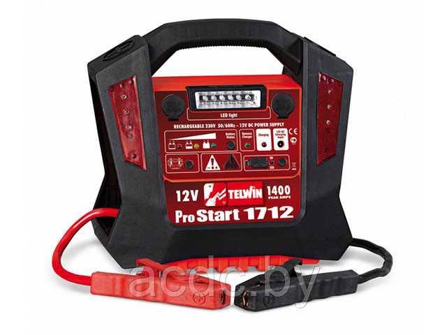Пусковое устройство TELWIN PRO START 1712 (12В, 500А/1400А Мах, до 150А/ч) (829518)