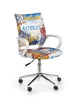 Кресло компьютерное HALMAR IBIS FREESTYLE разноцветный/хром